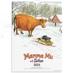 Väggkalender Burde 1760 Familjekalender Mamma Mu 2025 A3