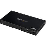 StarTech.com ST122HD20S Répartiteur HDMI à 2 ports - 4K 60 Hz - Scaler incorporé - Multiprise HDMI - Son surround 7.1