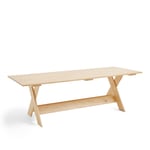 HAY - Crate Dining Table L230 - Water-Based Lacquered - Matbord utomhus