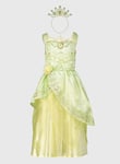 Disney Princesses Green Tiana Costume Set 3-4 Years