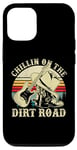 iPhone 13 Pro Chillin On The Dirt Road Western Life Rodeo Country Music Case