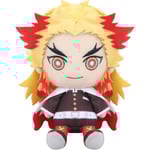 Plushdocka Animefigur Kyoujurou/uzui Tengen Fylld Plushie Söta Leksaker Nyckelring Cosplay Rekvisita Halloween (rengoku Kyoujurou, 18cm/7inch)