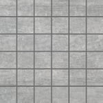 granitkeramik stark grigio (grå) mosaik 5x5