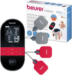 Beurer EM59 Digital TENS/EMS Device with Heat | 4-In-1 Stimulation Device for Pa