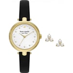 Ladies Holland Watch and Earrings Gift Set KSW1776SET