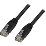 UTP Cat5e patchkabel 5m. svart