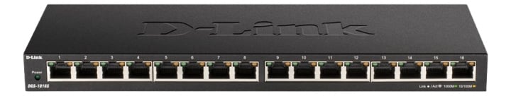 D-Link 16-Port 10/100/1000Mbps Unmanaged Gigabit Ethernet Switch
