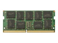 HP - DDR4 - module - 16 Go - SO DIMM 260 broches - 3200 MHz / PC4-25600 - 1.2 V - mémoire sans tampon - ECC - pour Workstation Z2 Mini G5