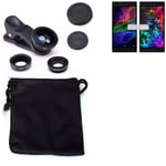 For Razer Phone 2 camera lens set macro wideangle fisheye extension