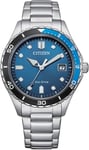 Citizen Eco-Drive Sporty Aqua AW1821-89L Montre Quartz Mixte