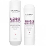 Goldwell Dualsenses Blondes & Highlights Shampoo 250ml and Conditioner 200ml