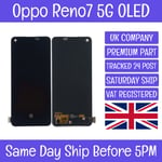 Oppo Reno7 5G CPH2371 OLED LCD Screen Display Digitizer Assembly Replacement
