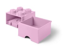 LEGO Förvaring med låda 4, Rosa