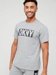 DKNY River Bandits Lounge T-Shirt - Grey Marl, Grey Marl, Size M, Men