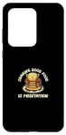 Coque pour Galaxy S20 Ultra Funny Foodies Fluffy Pancake Sweet Breakfast Sharing Foodies
