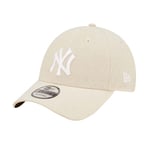 New Era NY Yankees Linen Cream 9FORTY Adjustable Cap