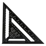 12 tums aluminiumlegering triangelform fyrkantig linjal Precisionsingenjör Carpenter mätverktyg