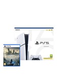 Playstation 5 Disc Console (Model Group - Slim) &Amp; Hogwarts Legacy - + Additional Dualsense Wireless Controller
