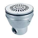 Astralpool Rostfritt 00275 Aisi316 Runt Poolbrunnsavlopp 2´´ Utlopp I Stålfoder Och Prefabricerad Pool