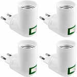REMAKE E27-uttag med trådlös strömbrytare, LED-lamphållare, AC 230V, E27-adapter för kökslampa, mini-vägglampa, E27-spotlight