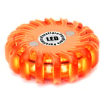 LED-lyspuck Pureflare, 16 LED Oransje