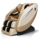 YXRPK Zero Gravity Massage Chair Full Body Shiatsu Massage Chair Recliner Bluetooth Speaker Heat Foot Roller Vibrator Ugears