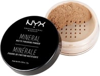 NYX Professional Makeup Mineral Finishing Powder, Loose Format, Matte Finish, O