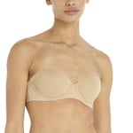 Calvin Klein BH Strapless Bra Beige B 80 Dam