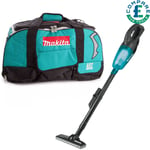 Makita DCL180 18V LXT Black Vacuum Cleaner With LXT400 831278-2 Bag