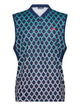 J. Lindeberg Wesley Print Vest Blå