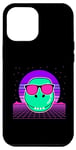 iPhone 13 Pro Max Aesthetic Vaporwave Outfits with Dinosaur Dino Vaporwave Case