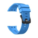 Garmin Forerunner 45S silikonarmband - Ljusblå