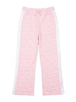 Juicy Couture Girls All Over Print Loose Jogger - Light Pink, Light Pink, Size Age: 7-8 Years, Women