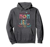 Blessed To Be Called Mom And Lele Wildflower Mothers Day Pullover Hoodie