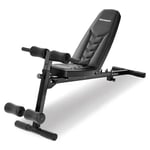 Technofit Banc de musculation multifonction pliable - Banc de musculation - Dossier curler les jambes - Pieds antidérapants - Pliable - Fitness