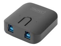 DIGITUS DA-73300-2 - USB-växel - HOT Key Control - 2 x SuperSpeed USB 3.0 - skrivbordsmodell