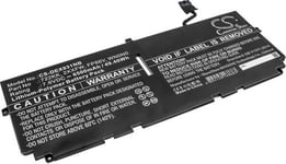 Yhteensopivuus  Dell XPS 13 9310, 7.6V, 6500 mAh