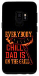 Galaxy S9 Grill Cooking Chef Dad Funny Grilling Lover Design Case