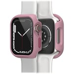 OtterBox Eclipse Watch Bumper with Integrated Glass Screen Protector for Apple Watch Series 9/8/7 - 41mm, Tempered Glass, Shockproof, Drop proof, Sleek Protective Case for Apple Watch, Pink