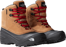 The North Face The North Face Kids' Chilkat V Lace Waterproof Hiking Boots ALMOND BUTTER/TNF BLACK 32, ALMOND BUTTER/TNF BLACK