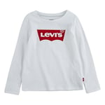 Levi's Kids l/s Batwing Tee Girls, White, 2 Years