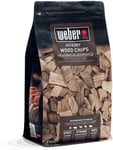 Weber Hickory Wood Chips | Hardwood Cooking Pellets | 0.7 Kg | BBQ Smoker Wood C