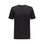Hugo Boss Men's Plain Short Sleeve Crewneck T-Shirt, Black, Medium