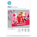 HP Matte Photo Paper 180 g/m2 10 x 15 cm (101 x 152 mm) 25 sheets