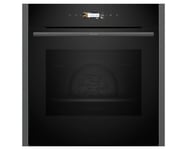 NEFF B24CR71G0B Graphite N70 Pyrolytic Single Oven