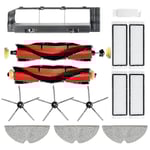 14-pack Kompatibel med Roborock S6 Maxv S6 Pure S5 Reservdelar