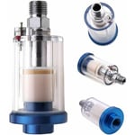 Lablanc - Filtre à air bsp Mini filtre à eau pour pistolet à peinture, compresseur d'air, outil pneumatique 1/4'