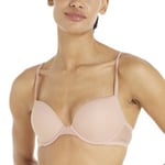 Calvin Klein BH Sheer Marquisette Push Up Bra Ljusrosa C 70 Dam