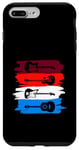 iPhone 7 Plus/8 Plus Electric And Acoustic Guitars Within Paint Brush Strokes Case