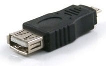 USB 2.0 OTG adapter - A hun / micro B han